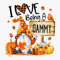 I Love Being Gammy Cute Gnome Pumpkin Thanksgiving T Shirt Champion Hoodie | Artistshot