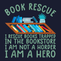 I Rescue Books Trapped In The Bookstore Im A Hero Bookaholic T Shirt Women's V-neck T-shirt | Artistshot