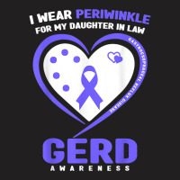 I Wear Periwinkle For My Daughter In Law Gerd Awareness T Shirt T-shirt | Artistshot