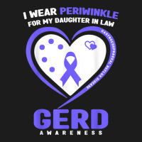 I Wear Periwinkle For My Daughter In Law Gerd Awareness T Shirt Hoodie & Jogger Set | Artistshot