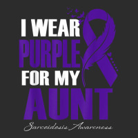 I Wear Purple For My Aunt Sarcoidosis Awareness Feather T Shirt Exclusive T-shirt | Artistshot