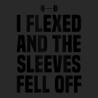 I Flexed And The Sleeves Fell Off Funny Gym Workout Tank Top Toddler T-shirt | Artistshot