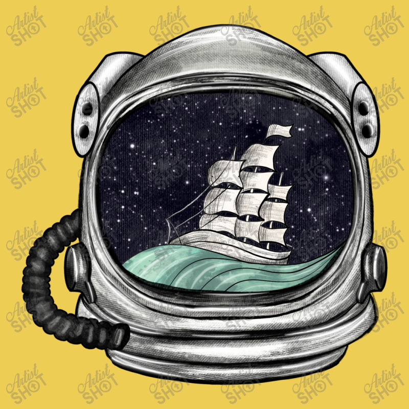 Astronaut And Ship Silver Rectangle Keychain | Artistshot