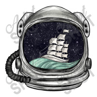 Astronaut And Ship Crop Top | Artistshot