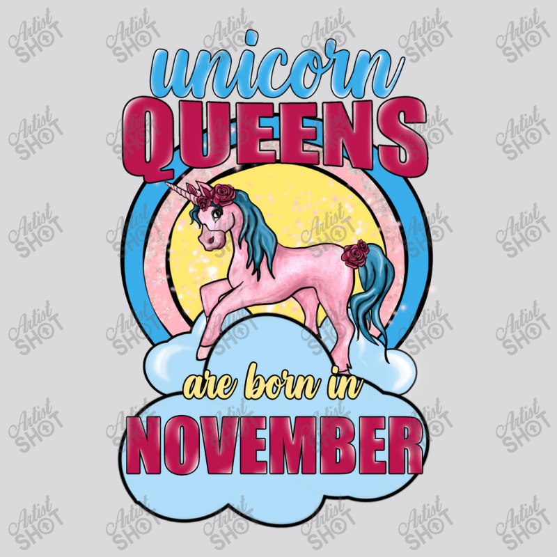 Unicorn Queens Are Born In November Women's Triblend Scoop T-shirt | Artistshot