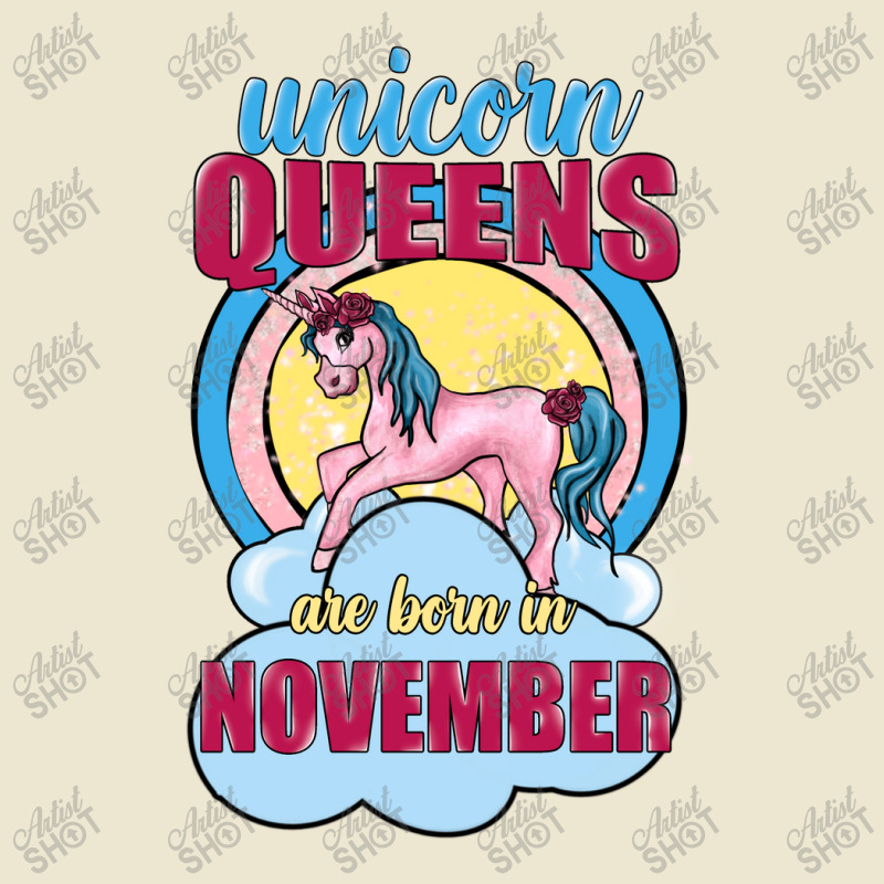 Unicorn Queens Are Born In November Cropped Hoodie | Artistshot