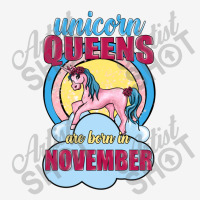 Unicorn Queens Are Born In November Ladies Polo Shirt | Artistshot