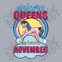 Unicorn Queens Are Born In November Tank Dress | Artistshot