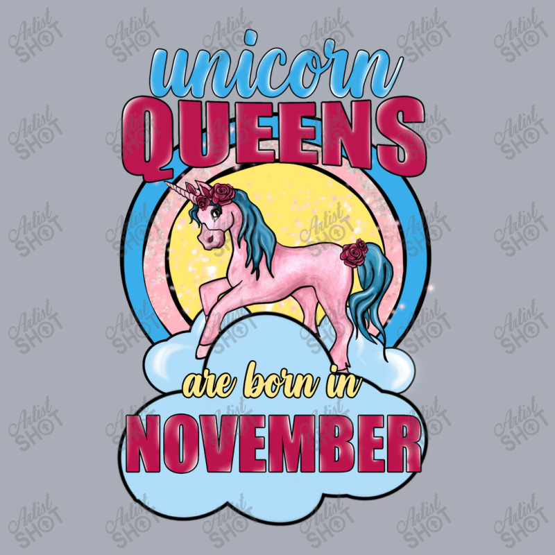 Unicorn Queens Are Born In November Tank Dress | Artistshot