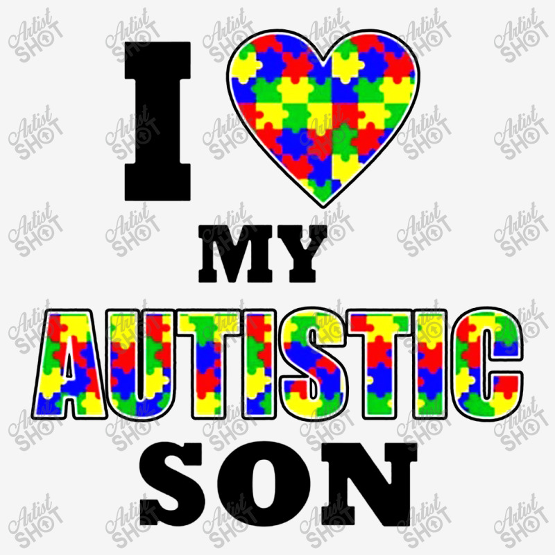 I Love My Autistic Son Autism Classic T-shirt | Artistshot