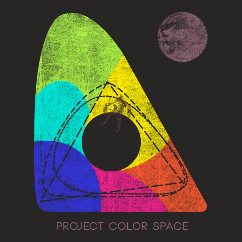 Project Color Space Ladies Fitted T-Shirt by joyo bobs | Artistshot