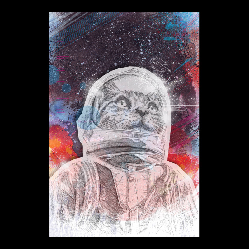 Space Cat Pocket T-Shirt by joyo bobs | Artistshot