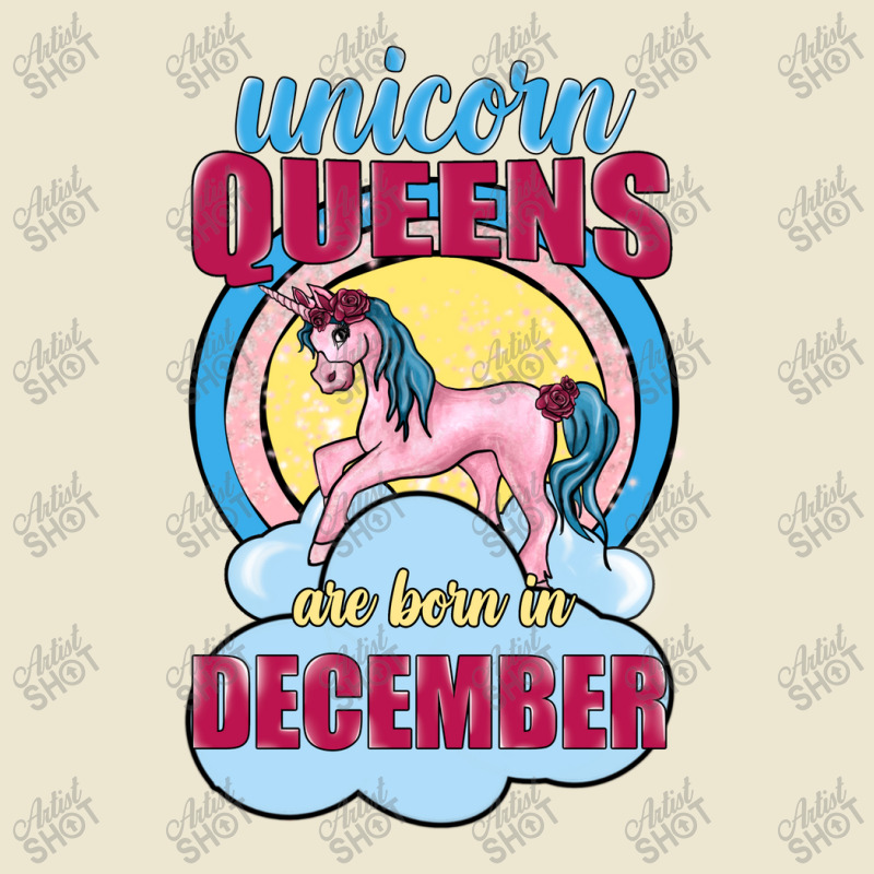 Unicorn Queens Are Born In December Cropped Hoodie | Artistshot