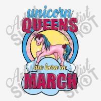 Unicorn Queens Are Born In March Drawstring Bags | Artistshot