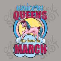 Unicorn Queens Are Born In March Racerback Tank | Artistshot