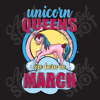 Unicorn Queens Are Born In March Waist Apron | Artistshot