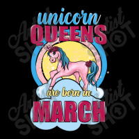 Unicorn Queens Are Born In March Cropped Sweater | Artistshot