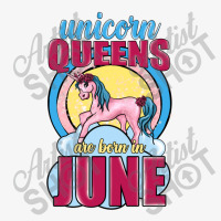 Unicorn Queens Are Born In June Ladies Fitted T-shirt | Artistshot