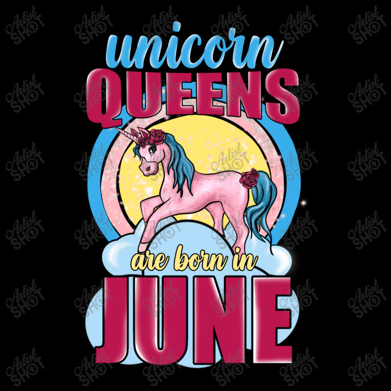 Unicorn Queens Are Born In June Cropped Sweater | Artistshot