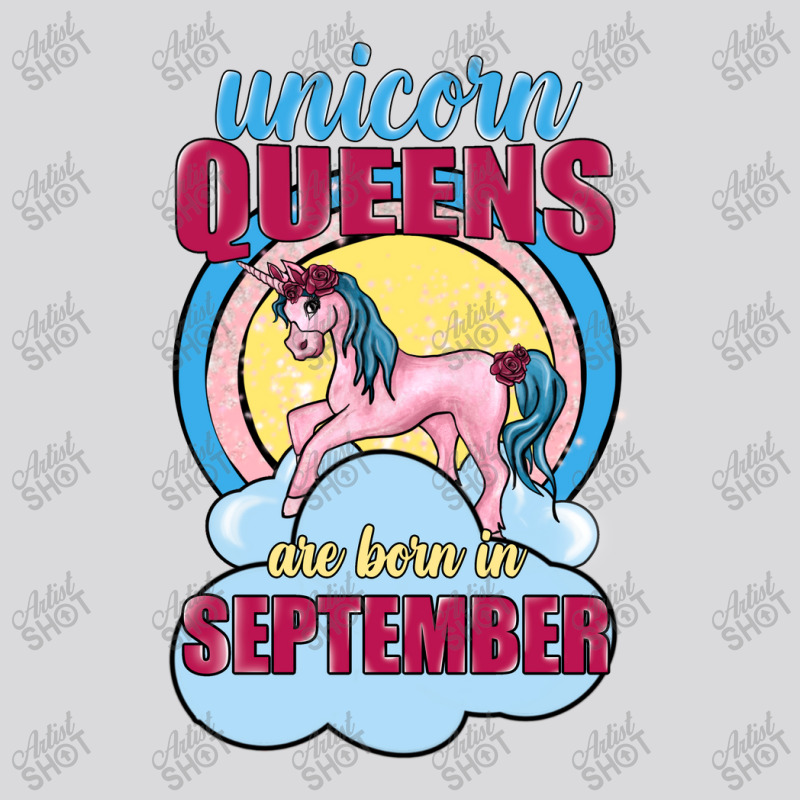 Unicorn Queens Are Born In September Women's Triblend Scoop T-shirt | Artistshot