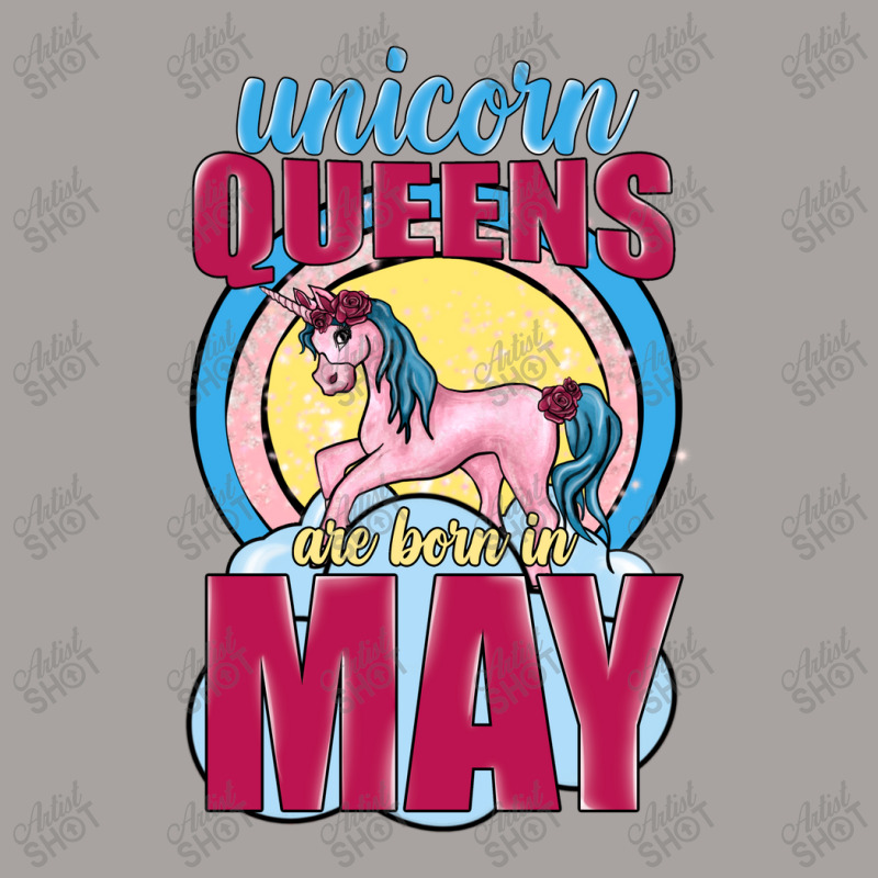 Unicorn Queens Are Born In May Racerback Tank | Artistshot