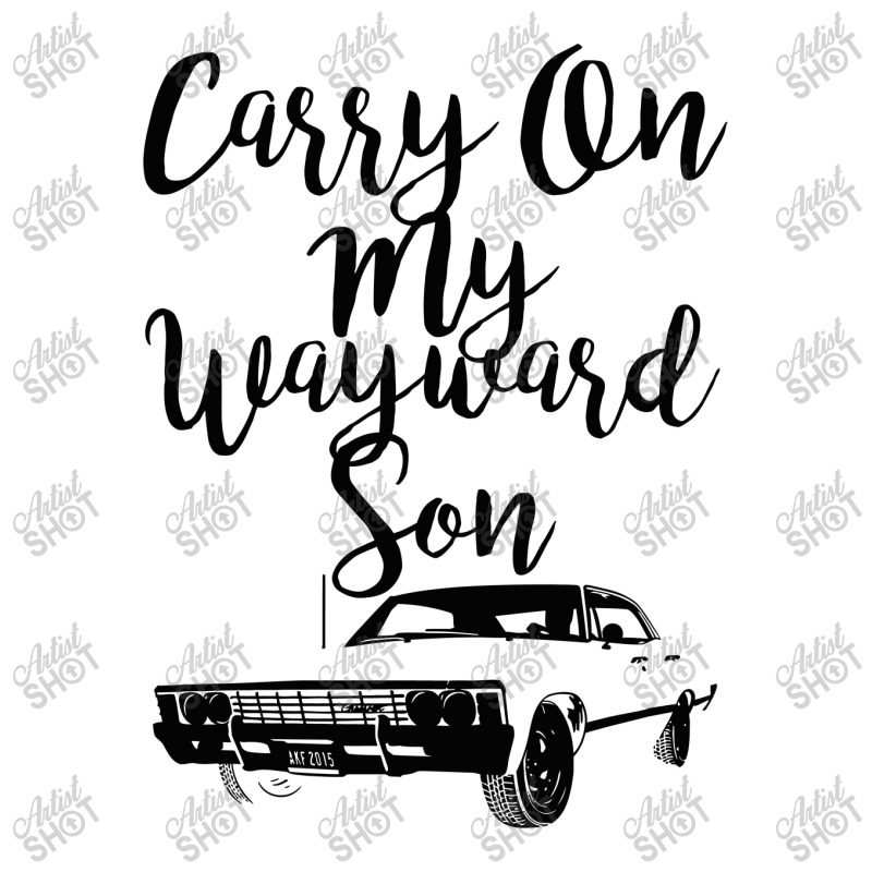 Carry on my Wayward Son, supernatural Vintage suns' Sticker