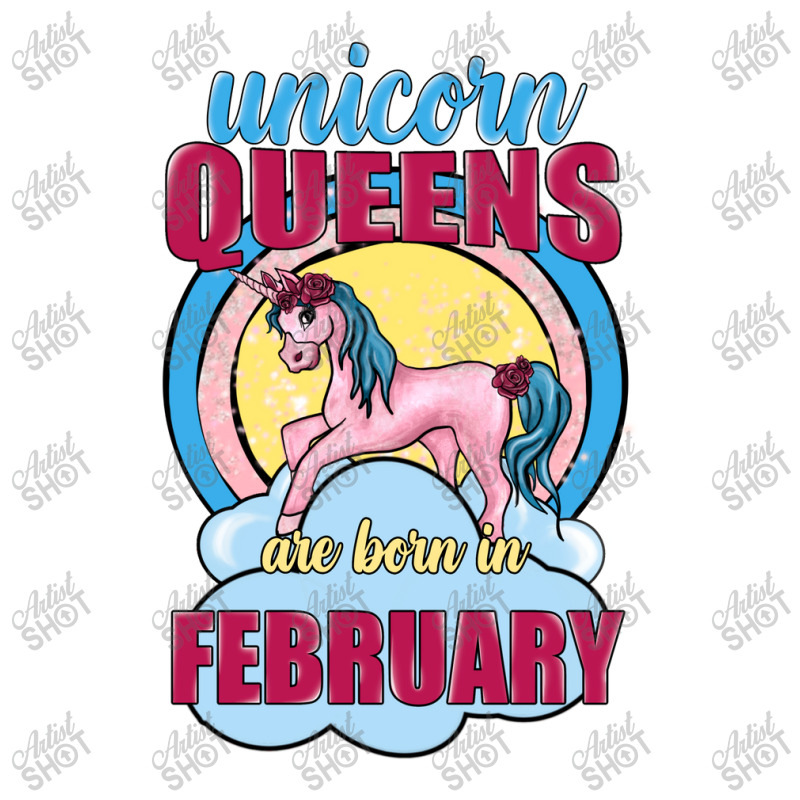 Unicorn Queens Are Born In February Women's Pajamas Set | Artistshot