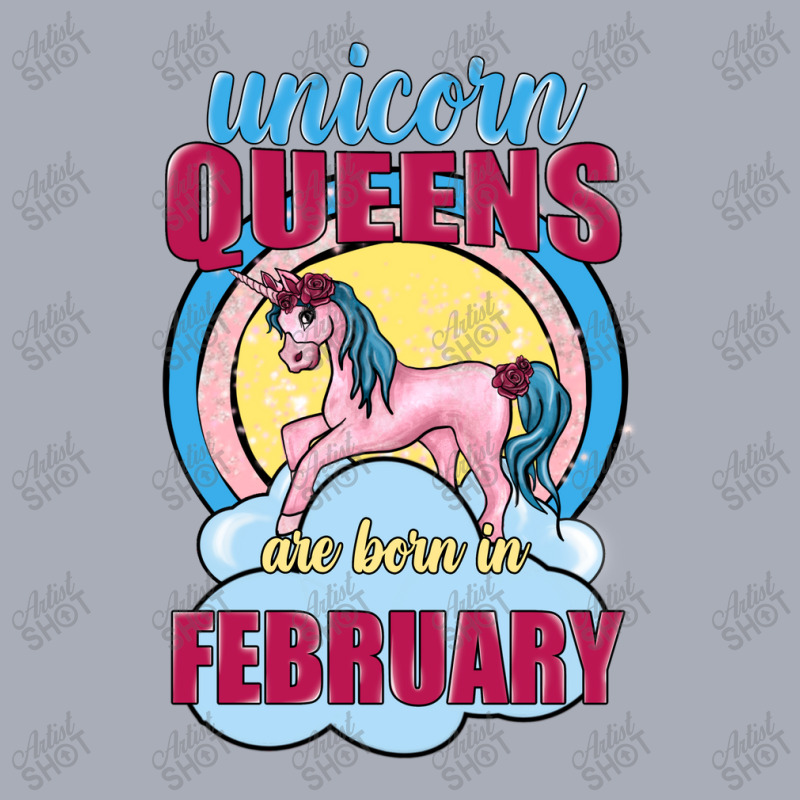 Unicorn Queens Are Born In February Tank Dress | Artistshot