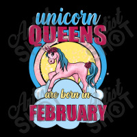 Unicorn Queens Are Born In February Cropped Sweater | Artistshot