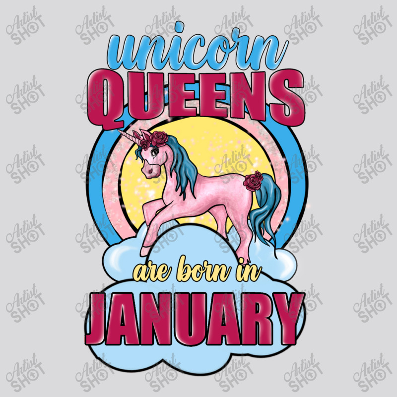 Unicorn Queens Are Born In January Women's Triblend Scoop T-shirt | Artistshot