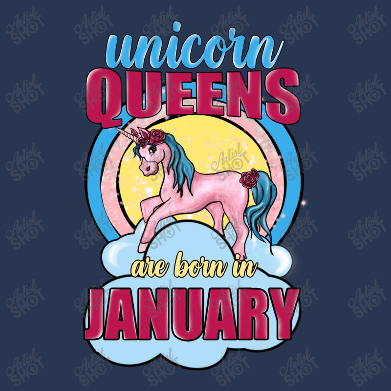 Unicorn Queens Are Born In January Ladies Denim Jacket | Artistshot