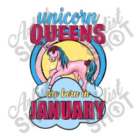 Unicorn Queens Are Born In January Women's V-neck T-shirt | Artistshot