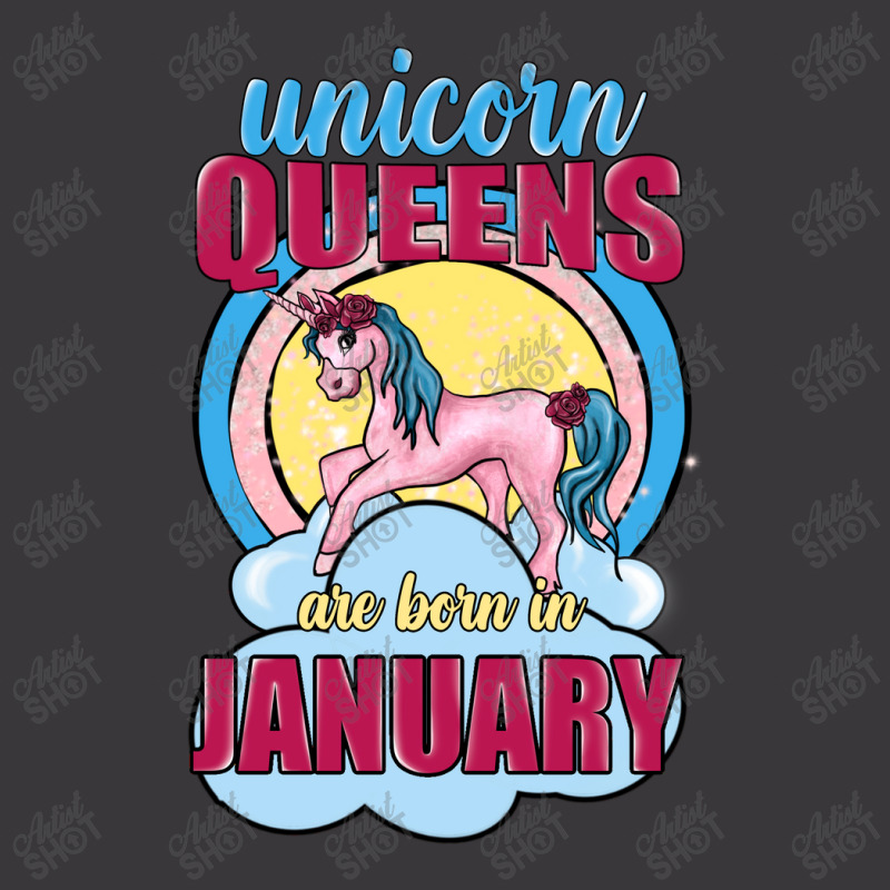 Unicorn Queens Are Born In January Ladies Curvy T-shirt | Artistshot