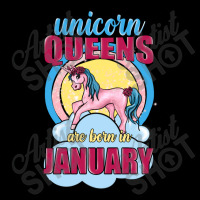 Unicorn Queens Are Born In January Cropped Sweater | Artistshot