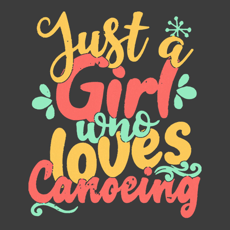 Just A Girl Who Love T  Shirt Just A Girl Who Loves Canoeing Gift Prod Men's Polo Shirt | Artistshot