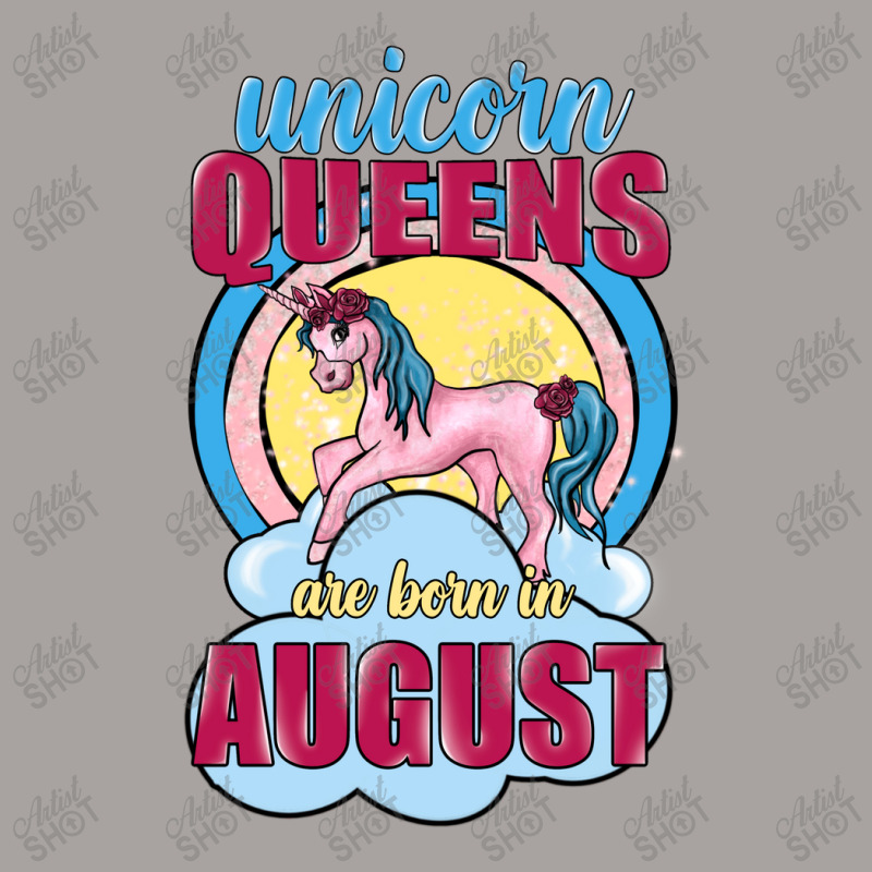 Unicorn Queens Are Born In August Racerback Tank | Artistshot