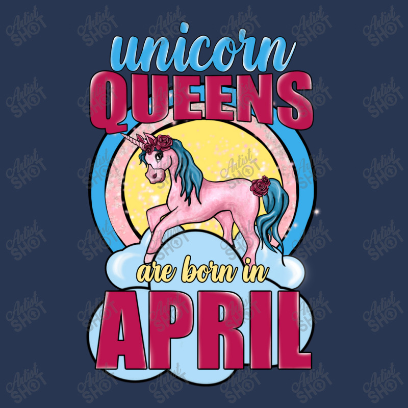 Unicorn Queens Are Born In April Ladies Denim Jacket | Artistshot