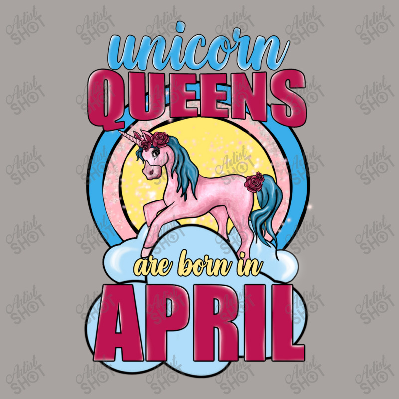 Unicorn Queens Are Born In April Racerback Tank | Artistshot