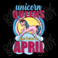 Unicorn Queens Are Born In April Cropped Sweater | Artistshot