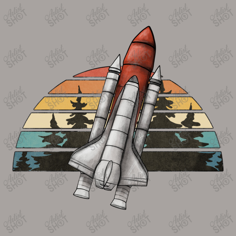 Spaceship Retro Rainbow Racerback Tank | Artistshot