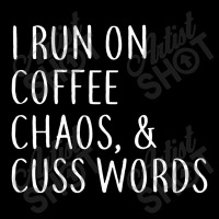 I Run On Coffee Chaos & Cuss Words Men's Long Sleeve Pajama Set | Artistshot