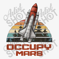 Occupy Mars Ladies Fitted T-shirt | Artistshot