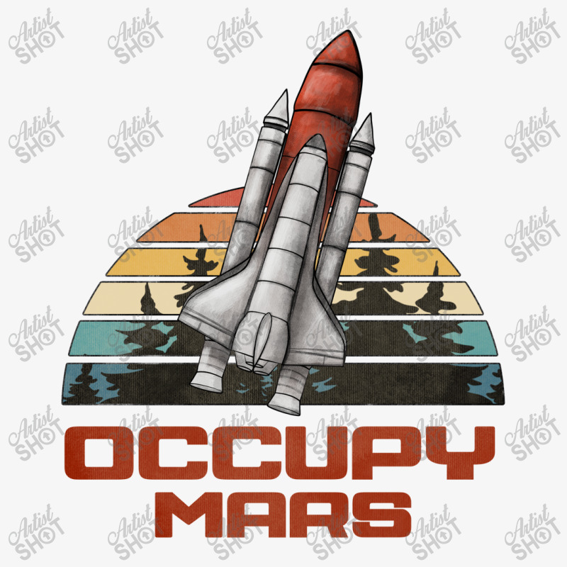 Occupy Mars Ladies Fitted T-shirt | Artistshot