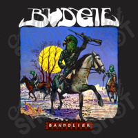 Budg1e Band0lier Metal Vintage Music T-shirt | Artistshot