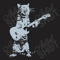 Cat Playing Guitar T-shirt | Artistshot