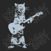 Cat Playing Guitar Men's T-shirt Pajama Set | Artistshot