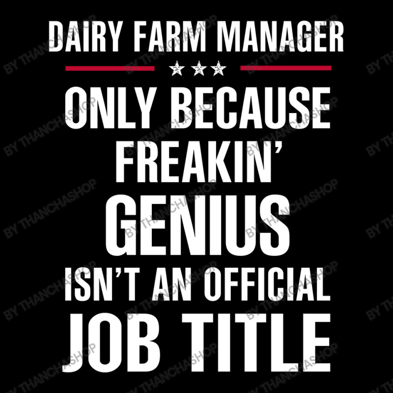 Gift For Freakin' Genius Dairy Farm Manager Pocket T-shirt | Artistshot