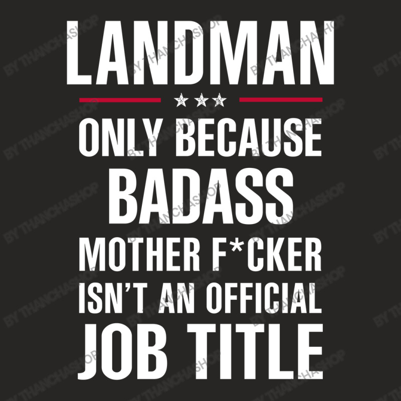 Gift For Badass Landman Ladies Fitted T-Shirt by thanchashop | Artistshot