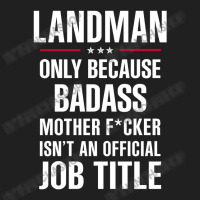 Gift For Badass Landman Ladies Polo Shirt | Artistshot