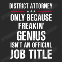 Gift For Freakin' Genius District Attorney Toddler T-shirt | Artistshot